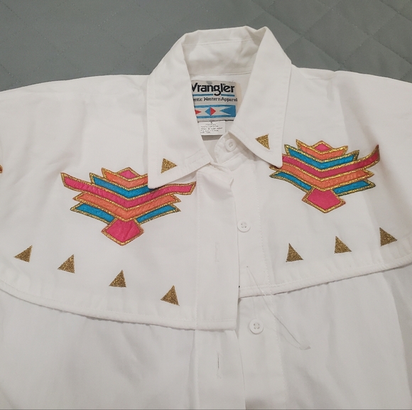 Vintage Wrangler button up shirt - Picture 4 of 4